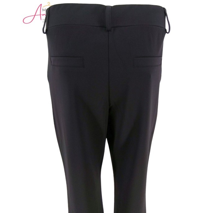 Mi Piace Broek straight bonded travel Navy Mi Piace Broek straight bonded travel Navy